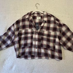 ABERCROMBIE Lightweight flannel! (NWT)